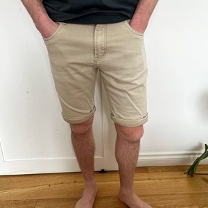 Urban Heritage jean khaki colour short size 32